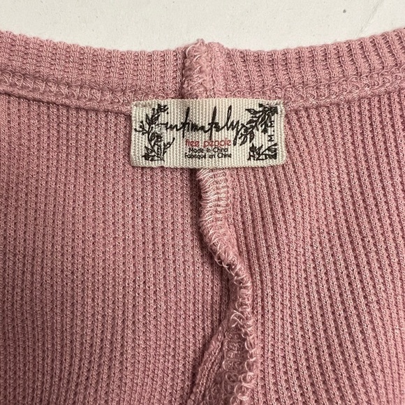 Intimately Free People Open Back Tie Waist Cropped Top - Picture 4 of 6